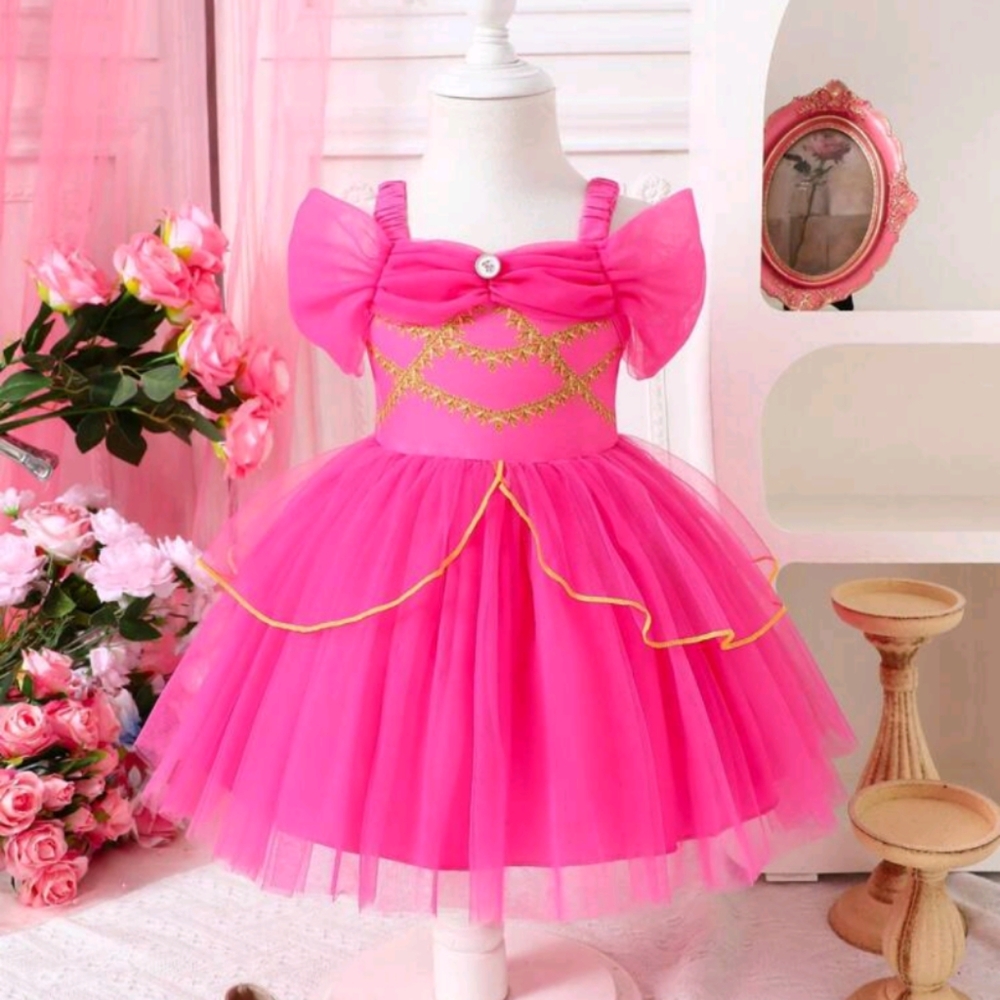 Hot Pink Infant Princess Dress